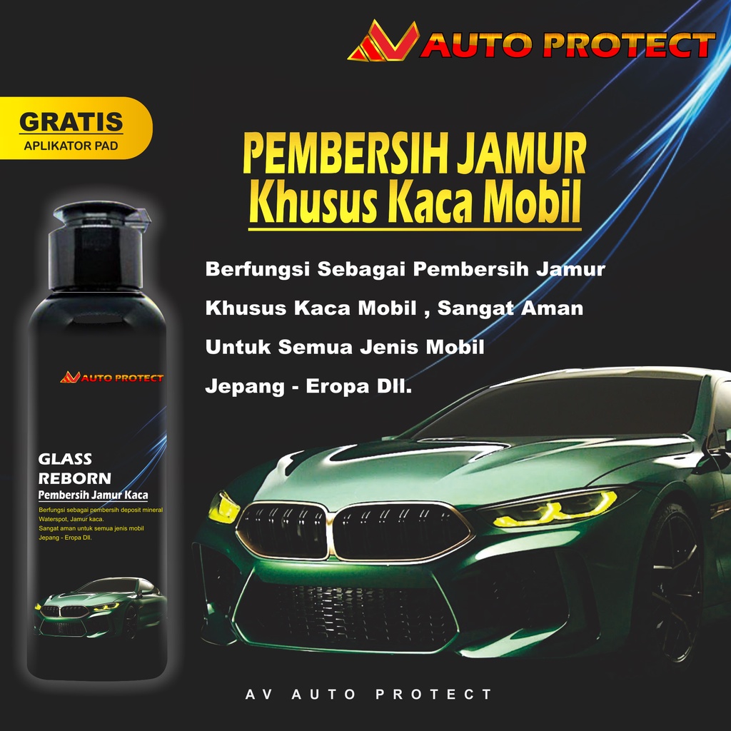 Pembersih Jamur Kaca Mobil - Pembersih jamur mobil | Waterspot Remover | By Av Auto Protect