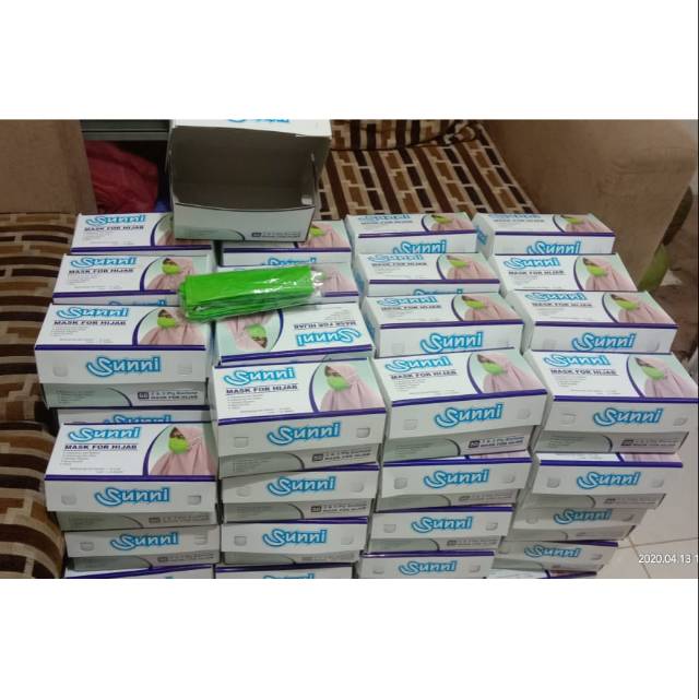 MASKER SUNNY 3 PLY CUCI GUDANG..