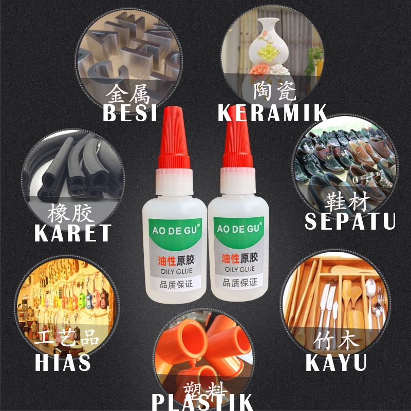 Glue Kit Pro ORIGINAL Lem Serbaguna L/Super Glue/Power Glue/Lem Korea/Lem Setan/Lem Tetes