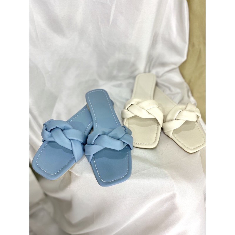 Bella Braided sandal home wear sandal kekinian