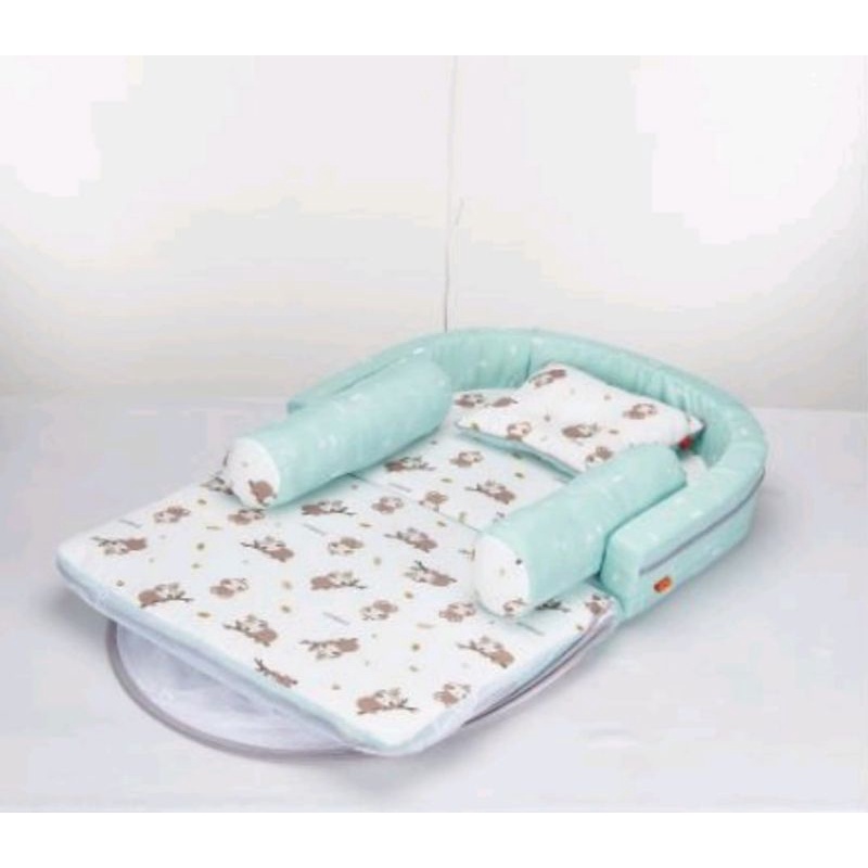 Omiland kasur lipat sloth series OB21151 / OB21152 tempat tidur kelambu / kasur kelambu