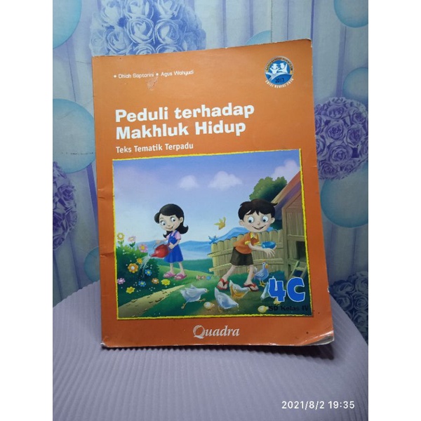 

buku peduli terhadap makhluk hidup untuk kelas 4 kurikulum 13