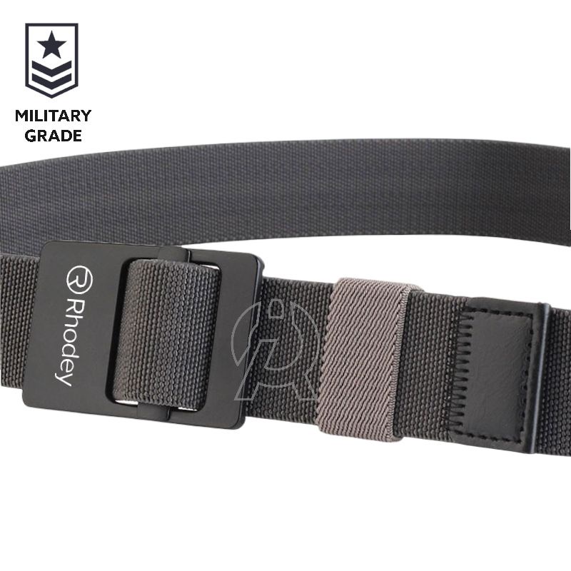 TERMURAH Rhodey Tali Ikat Pinggang Pria Sabuk Army Military Tactical Gesper Metal 120 cm