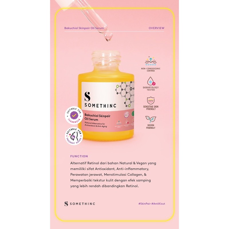 Somethinc Bakuchiol Skinpair oil serum