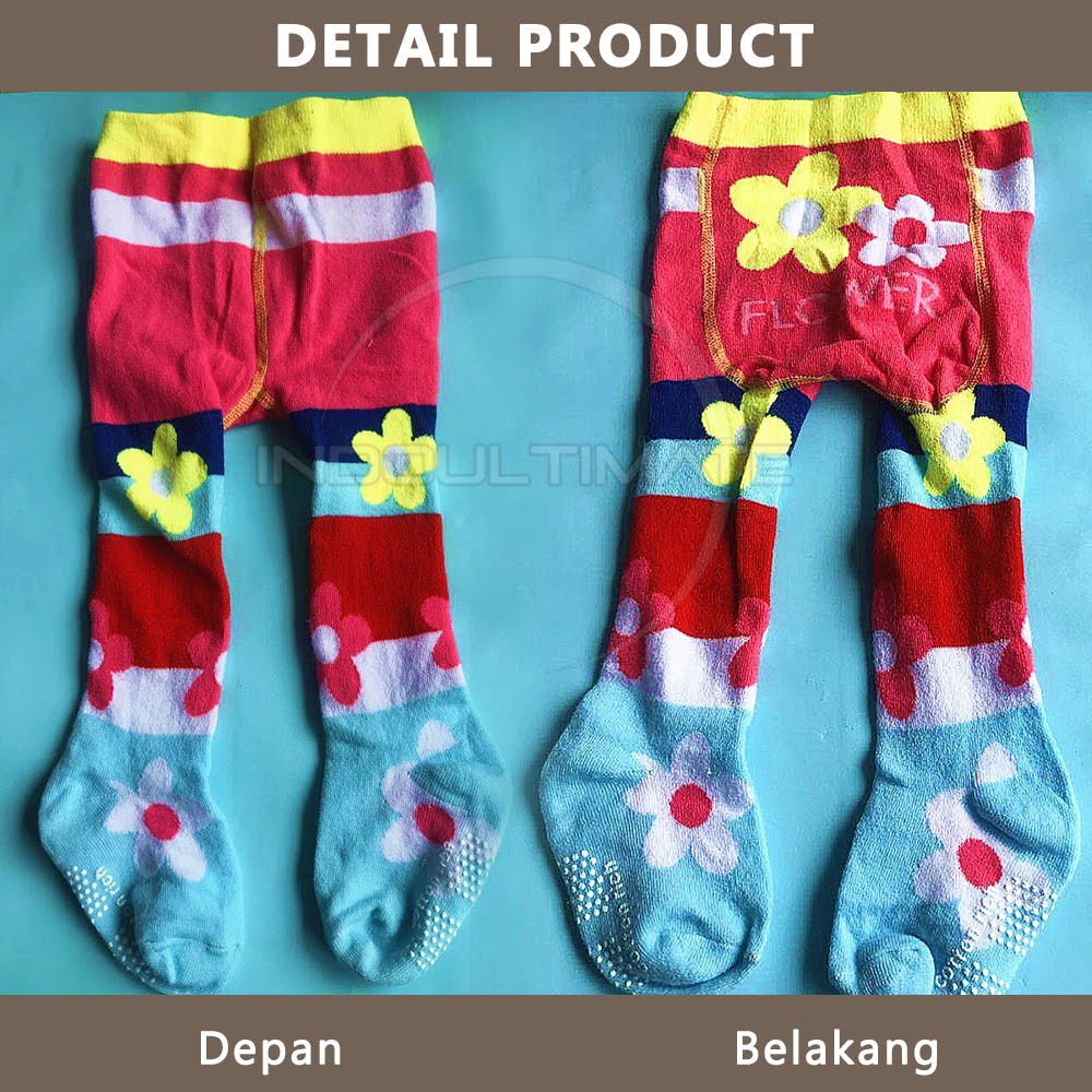 Legging bayi tutup kaki Celana Bayi Perempuan Laki Laki Import CLB-6002 Baru Lahir Kaki Tutup Motif