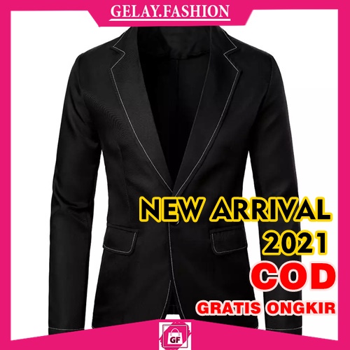 KEREN TERLARIS  [Blazer Besline OT] KATUN TEBAL PREMI BLAZER PRIA MOTIF TERKINI BLAZER PRIA SLIM FIT