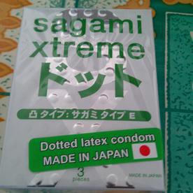 Kondom Sagami Xtreme Dotted - Bergerigi