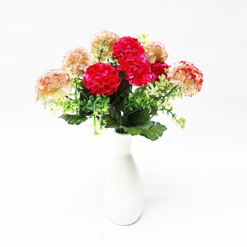 AF48 Bunga Krisan Bulat Foam Artifisial Tanaman Seruni Daisy Artificial Flower