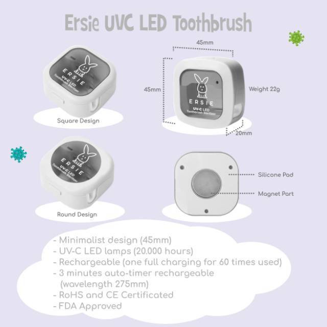 ERSIE UVC LED TOOTHBRUSH