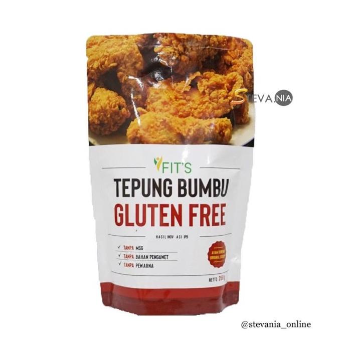 

Fits Tepung Bumbu Gluten Free Ayam Goreng Crispy 250GR Original