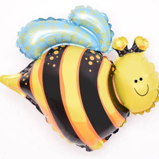 Balon Foil Lebah mini/ Balon Bee /Balon Animal