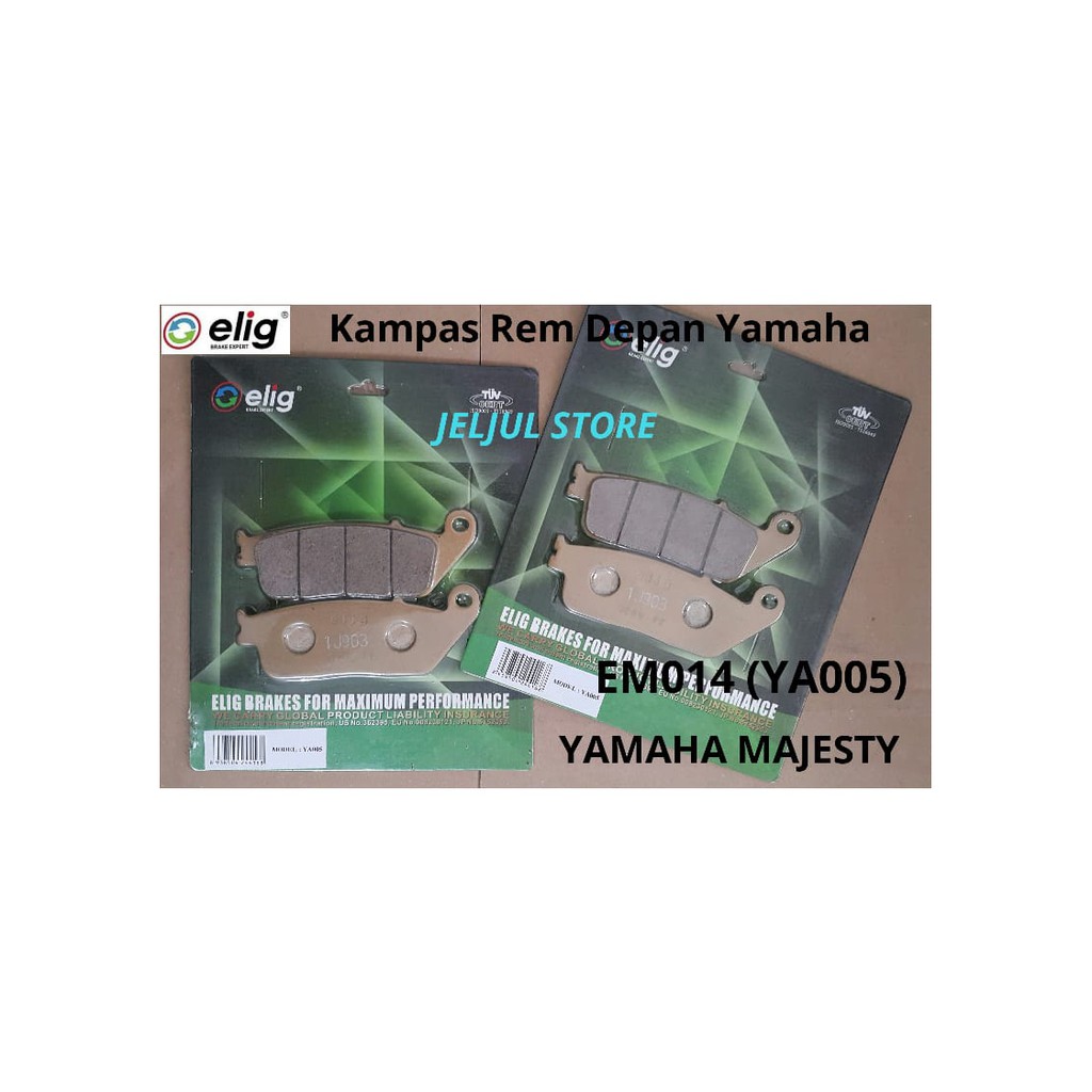 EM014 (YA005) ELIG KAMPAS REM DEPAN YAMAHA MAJESTY