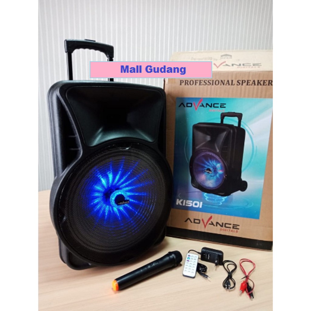 Speaker bluetooth 15inch Advance K 1501