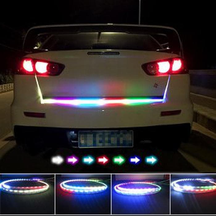 Lampu LED RGB Bagasi Mobil LED Tail Trunk Running sparepart murah