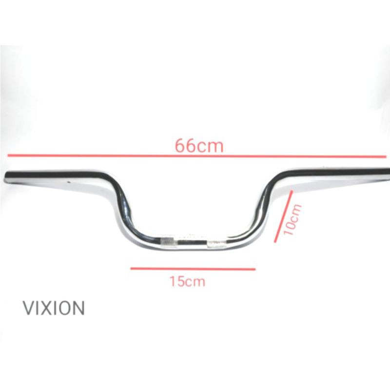 Stang Stir Motor Vixion Old Lama Standart Model Ori Chrome