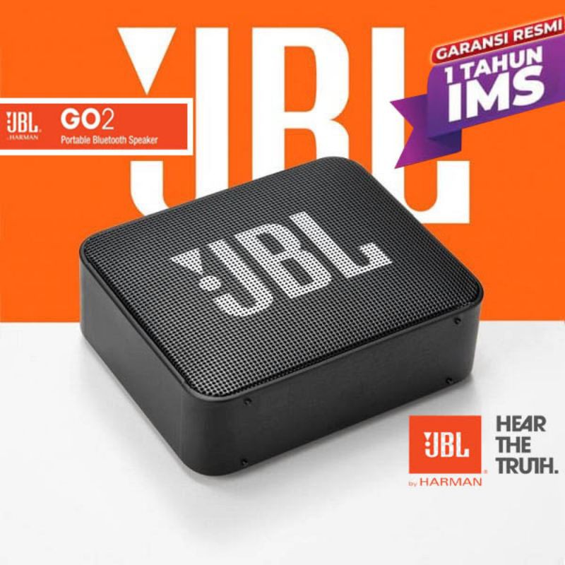 JBL GO 2 Portable Bluetooth Speaker Garansi Resmi IMS 1th