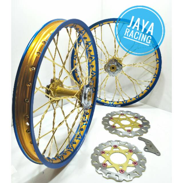 Velg DFT ring 17 Tromol becak Supra x 125 - Jupiter mx new sepaket plus stel velg plintir