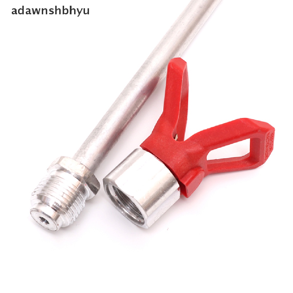 Adawnshbhyu 50CM Sprayer Extension Rod Airless Cat Spray Gun Tip Ekstensi Tiang Tongkat Alat