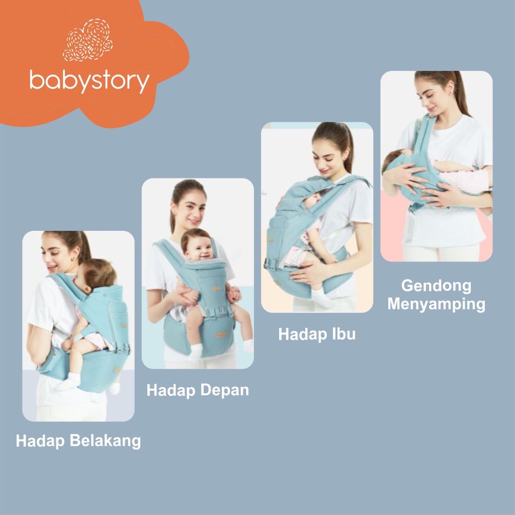 Original Hipseat Yuangxiue Carrier Gendongan bayi hipseat Gendongan baby casual hipseat