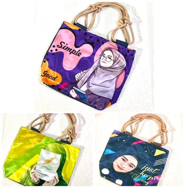 Tote print sumbu