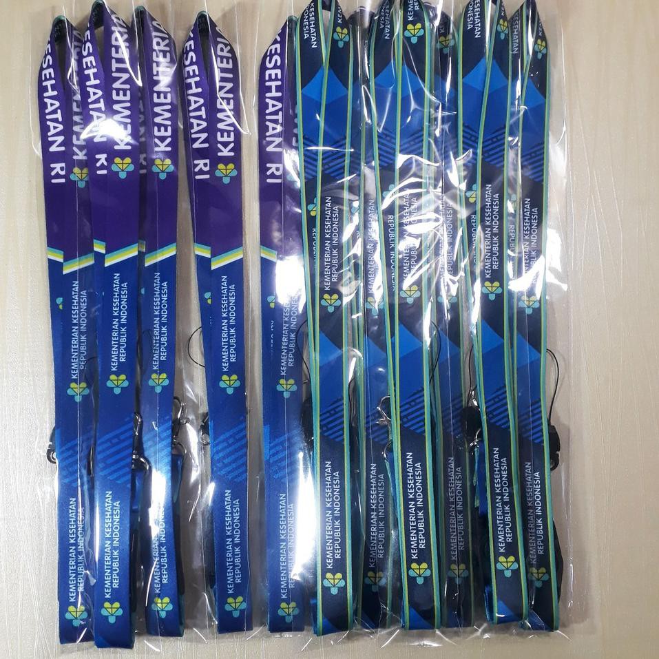 

Murah Banget LF8P0 KEMENKES RI Lanyard Gantungan ID Card , StrapHP, Flashdisk,Kunci 61 Terkini
