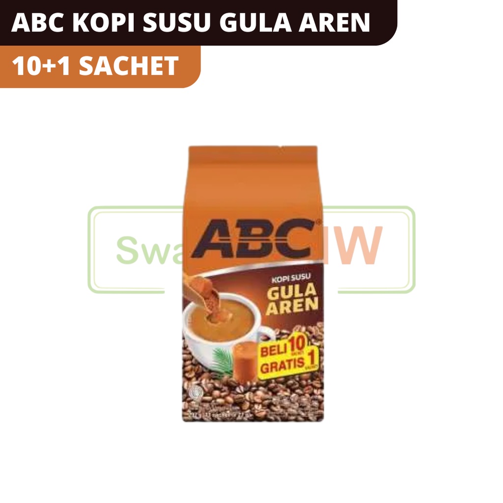 

ABC KOPI SUSU GULA AREN 10+1 SACHET