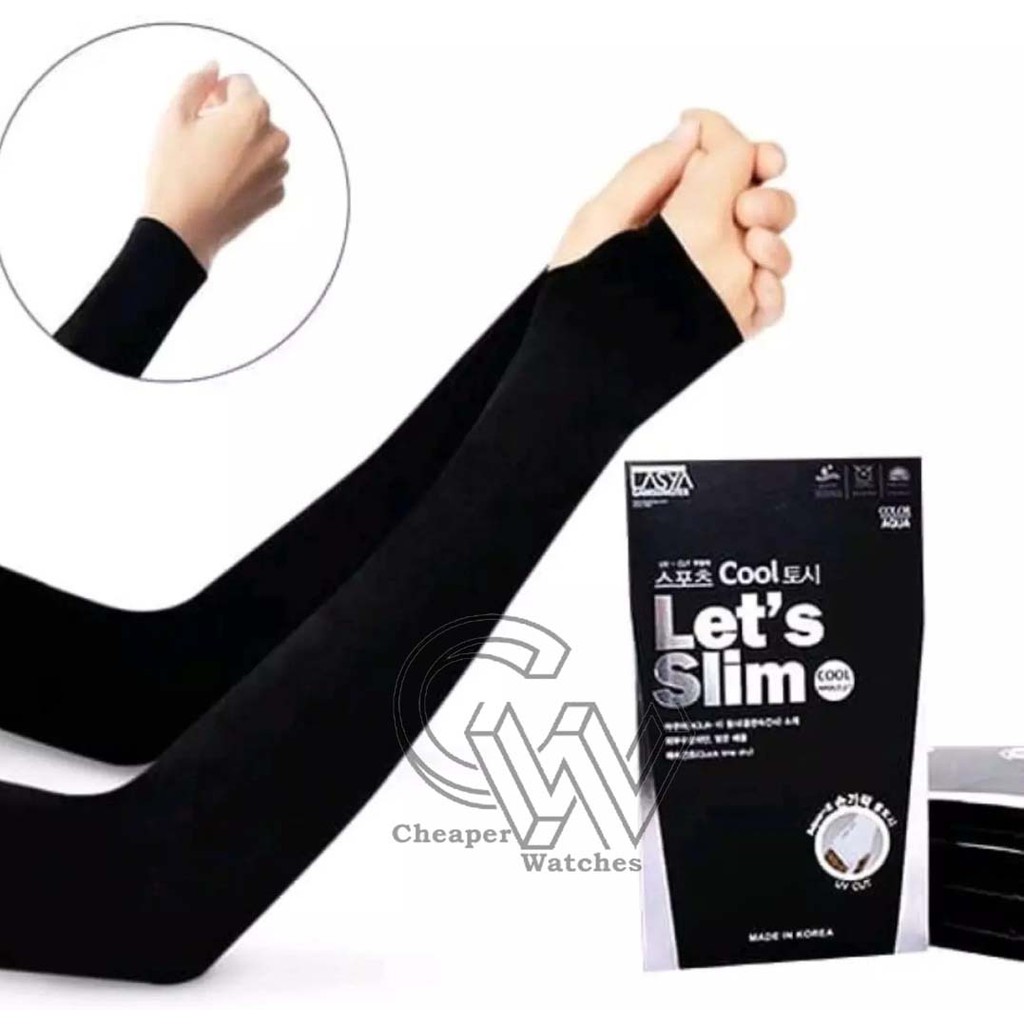 Cheaper-Sarung Tangan Lengan Manset Panjang Korea Anti Sinar UV Handsock Sport Unisex