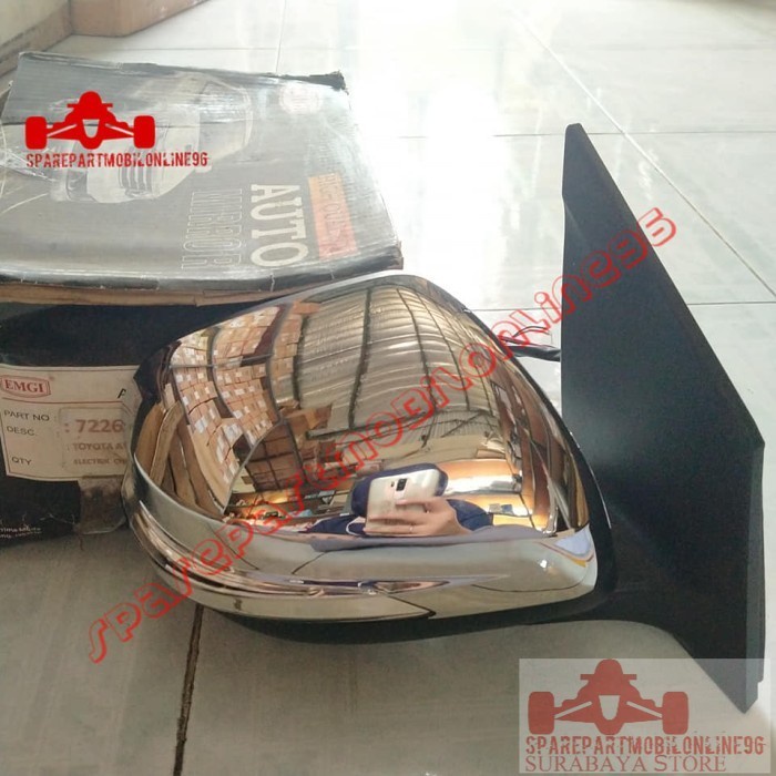 Spion Toyota Avanza Veloz Elektrik Lampu Chrome EMGI 7228 7229