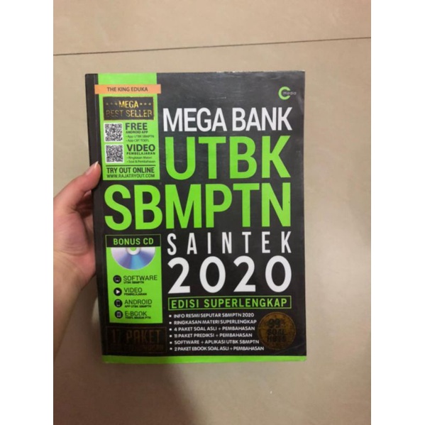 

MEGA BANK UTBK SBMPTN SAINTEK 2020 C MEDIA THE KING EDUKA