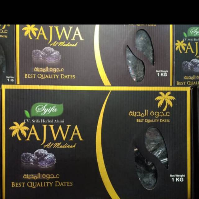 

Kurma Ajwa Al Madinah 1kg asli 100% sunah nabi