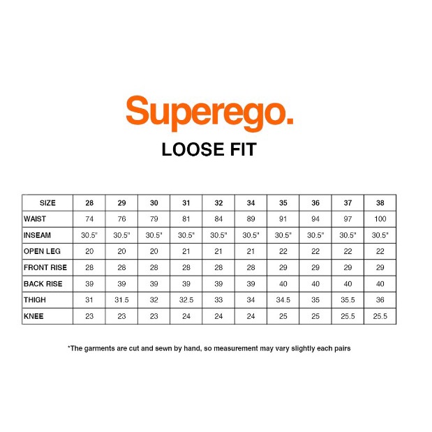 CELANA PANJANG DENIM PRIA SUPER EGO | SECARP SNOW BLACK