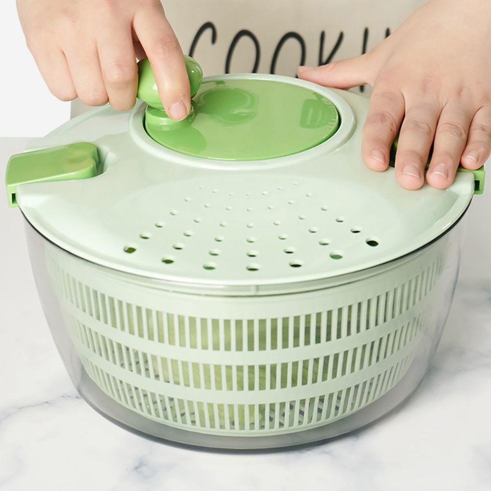 Rebuy Salad Spinner Kapasitas Besar Shake Greens Washer Cuci Rumah Tangga Sayuran Buah Salad Dehydrator