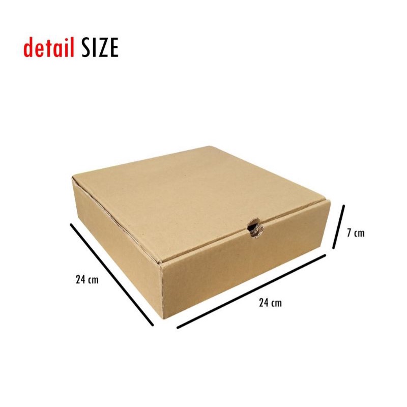 

Box 24x24x7 cm LD Kardus/Hampers, bahan tebal