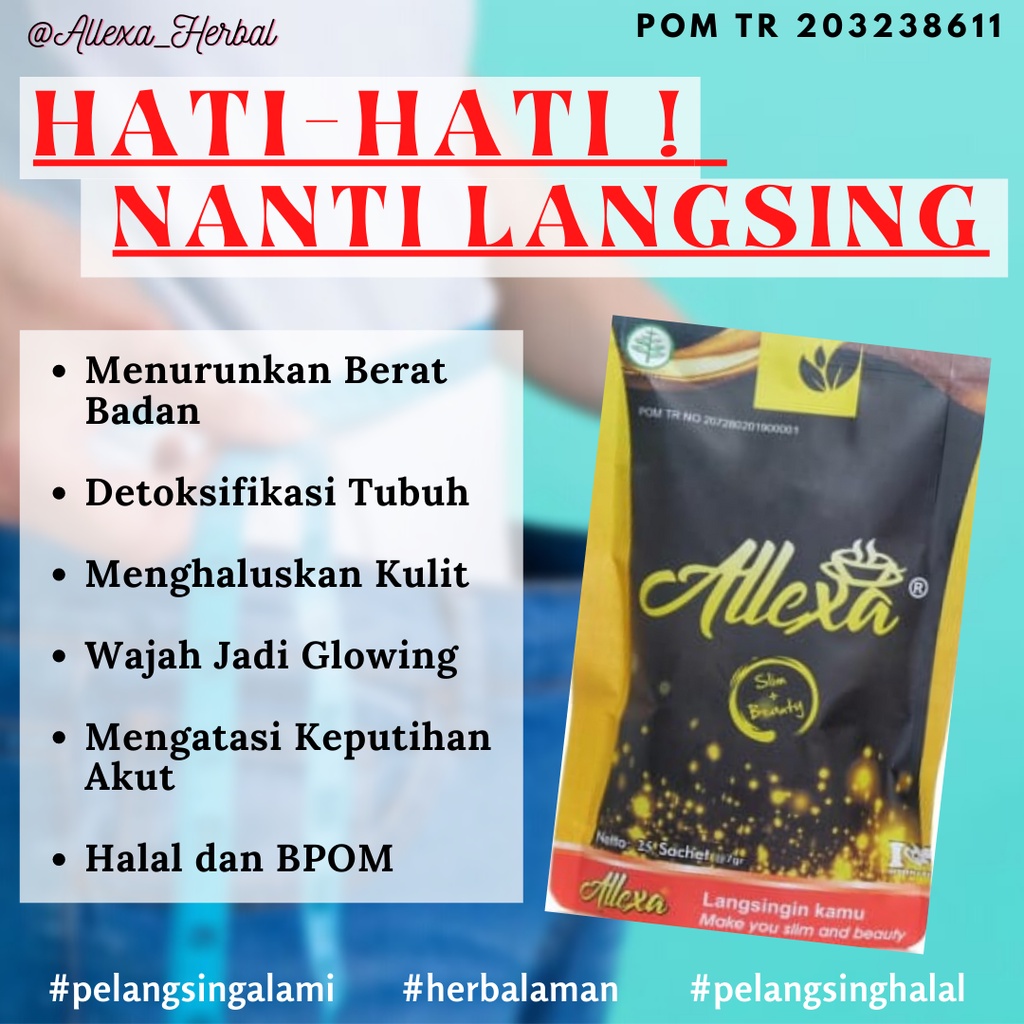 ALLEXA TEA HERBAL ERKHASIAT | DIET | PELANGSING | TEA SLIMMING | SLIM PELANGSING | MISS V KESET | KE