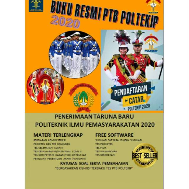 Buku Persiapan Masuk Poltekip Akip 2020 Plus Cd Shopee Indonesia