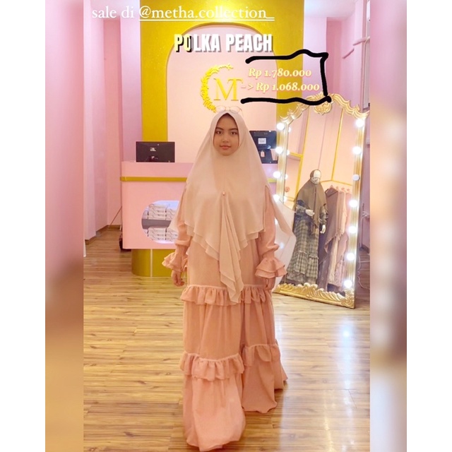 polka peach by ys signature