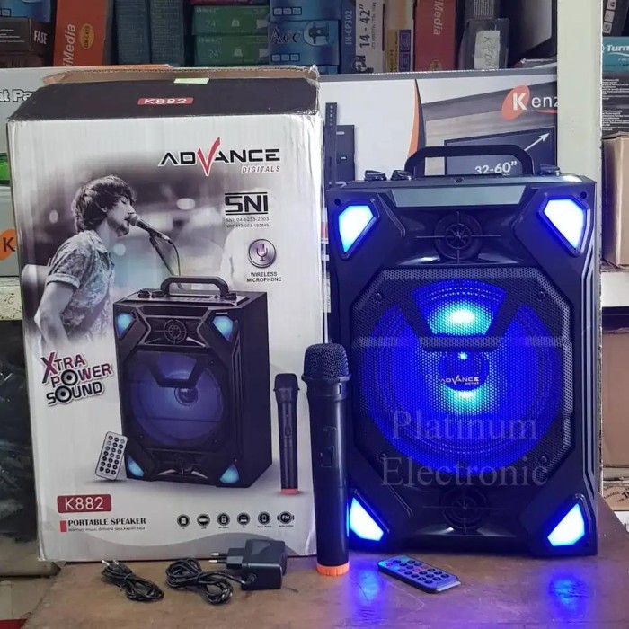 Speaker Bluetooth Advance / Speaker Meeting / Speaker Ruangan / Speaker Indoor &amp; Outdoor K 882