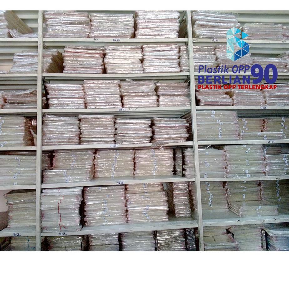 

SALE TERBAIK Plastik OPP 8 X 25 CM KW2 100LBR Lem Atau Seal