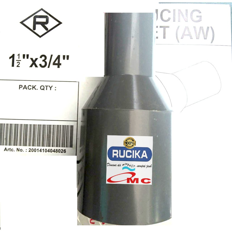 Vlok Sock V sok Reducing Socket Reducer Aw 1 1/2 X 3/4 Inch RUCIKA