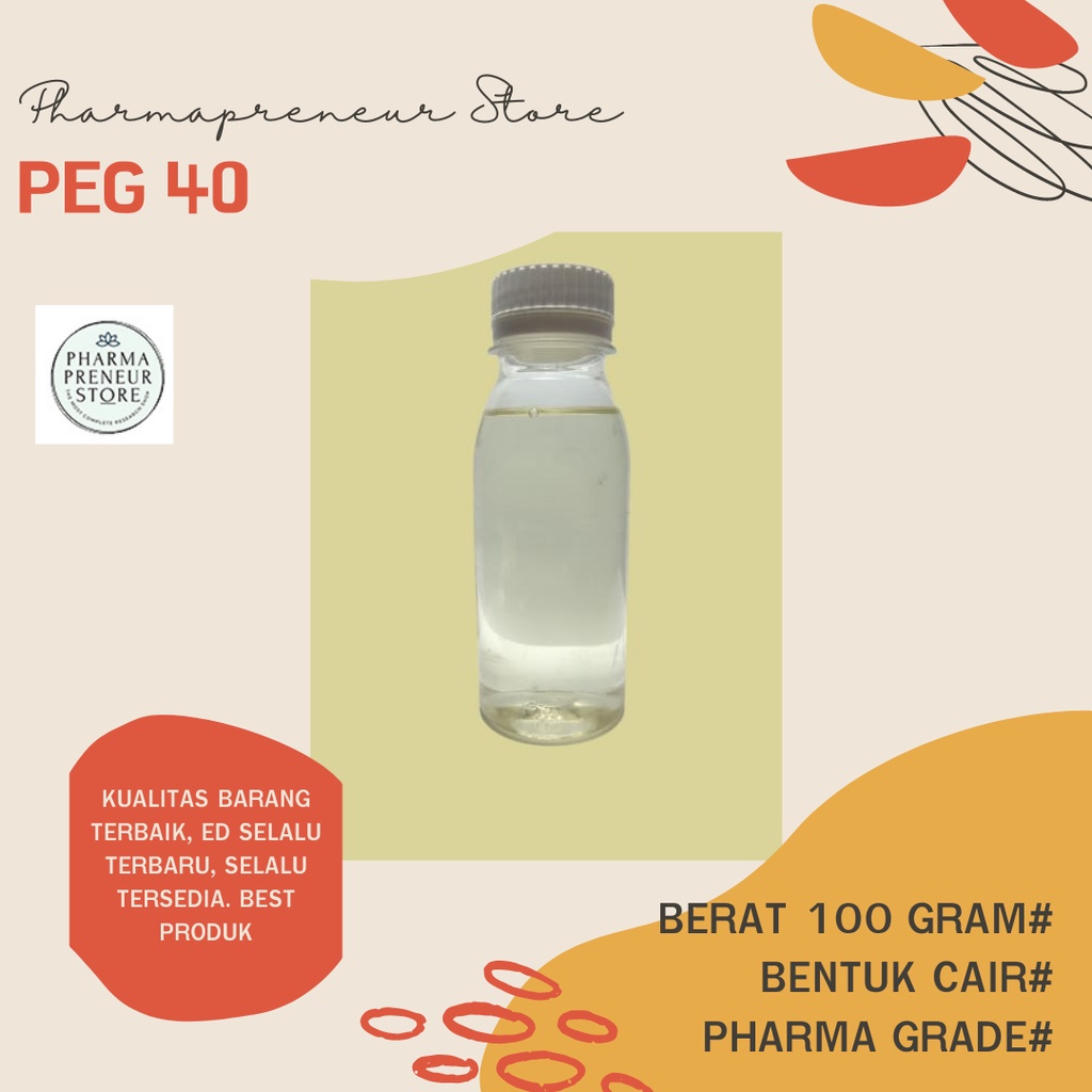 PEG 40 LIQUID Best Quality 50 Gram