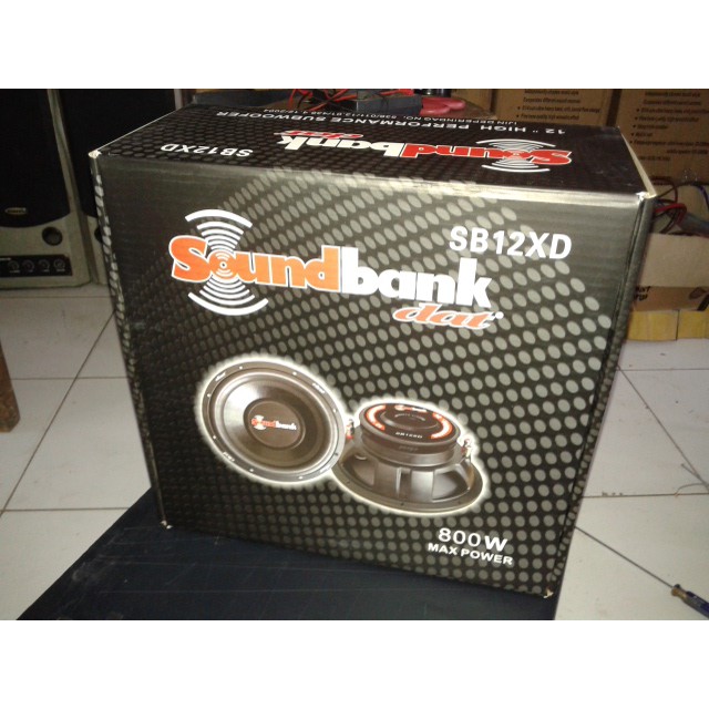 SPEAKER SUBWOOFER 12inch DAT SOUNDBANK 12' XB12XD