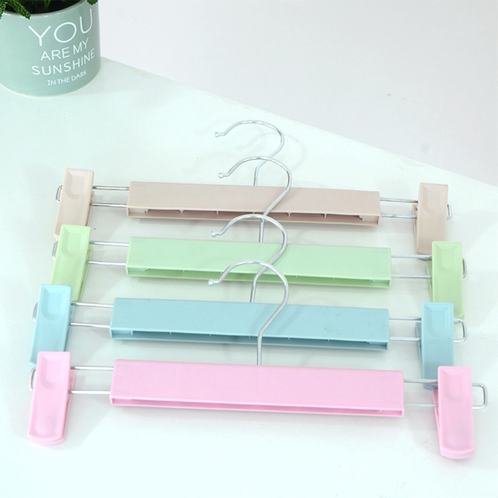 Hanger Plastik Jepit Gantungan Celana Kerudung Rok Baju Dewasa Remaja Hanger Jepit Plastik Gantungan Serbaguna GOSHOP88