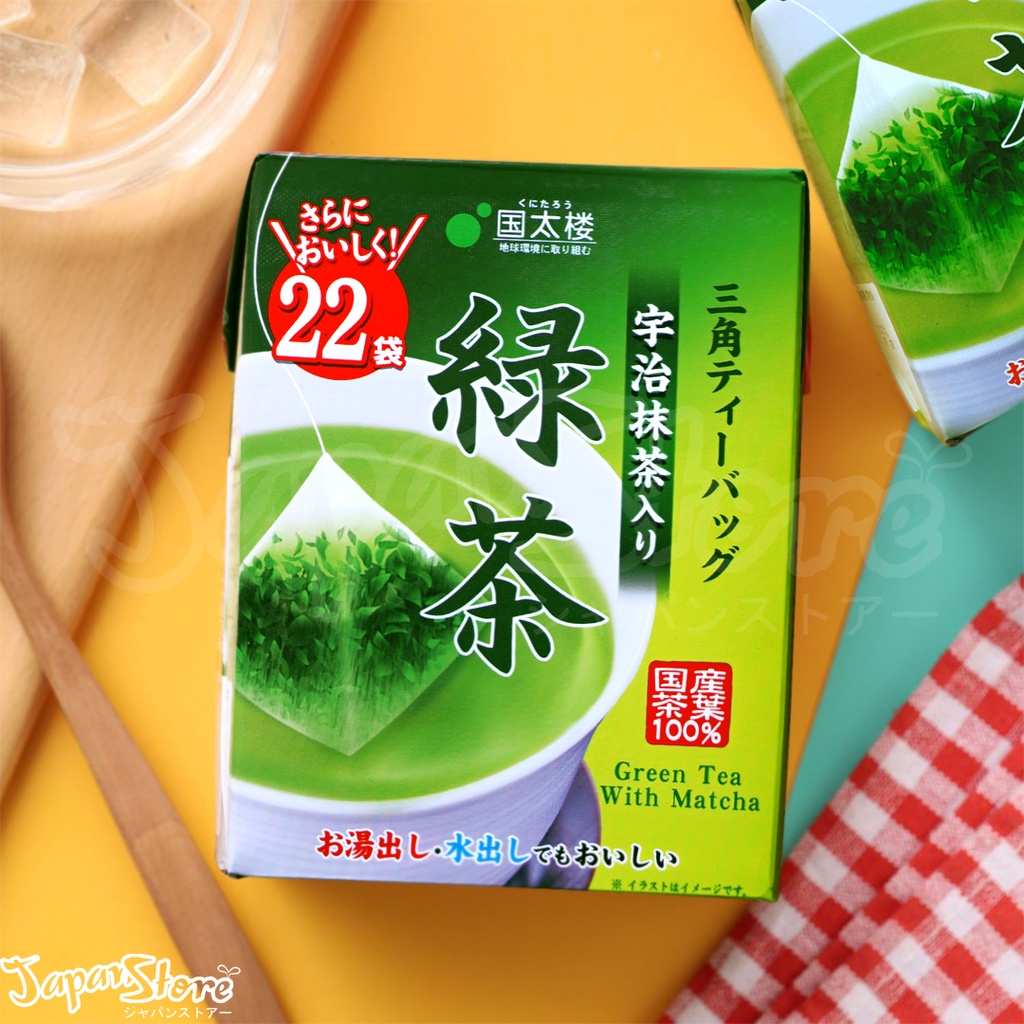 

Kunitaro Ryokucha Greentea Tea Bag [22 Tea Bag]