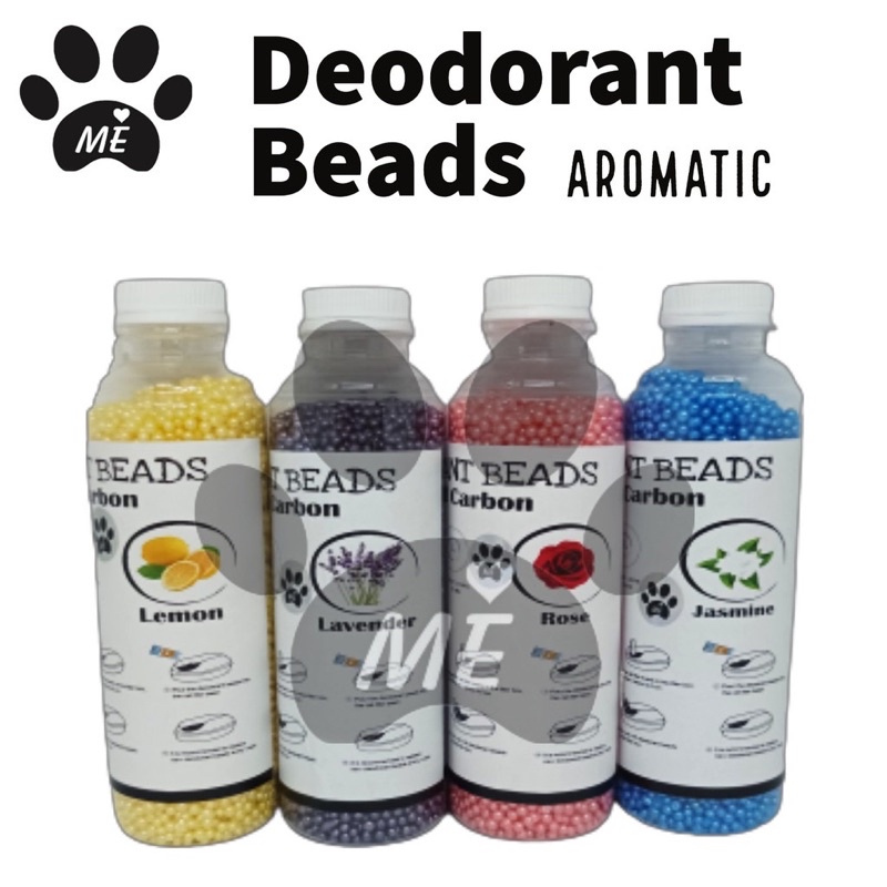 DEODORANT KUCING BEADS ACTIVATED CARBON MUTIARA PEWANGI PASIR KUCING