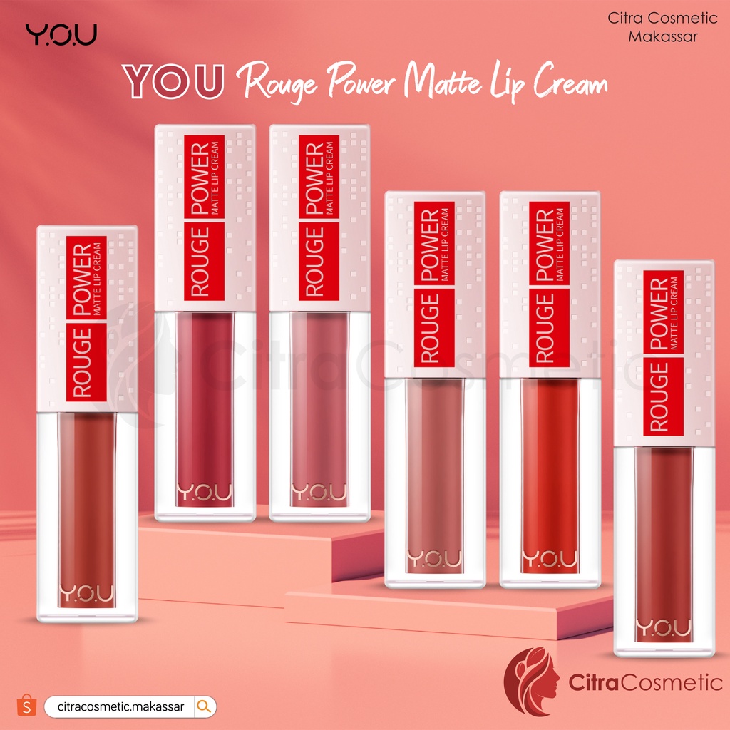 You Rouge Powder Matte Lip Cream Series