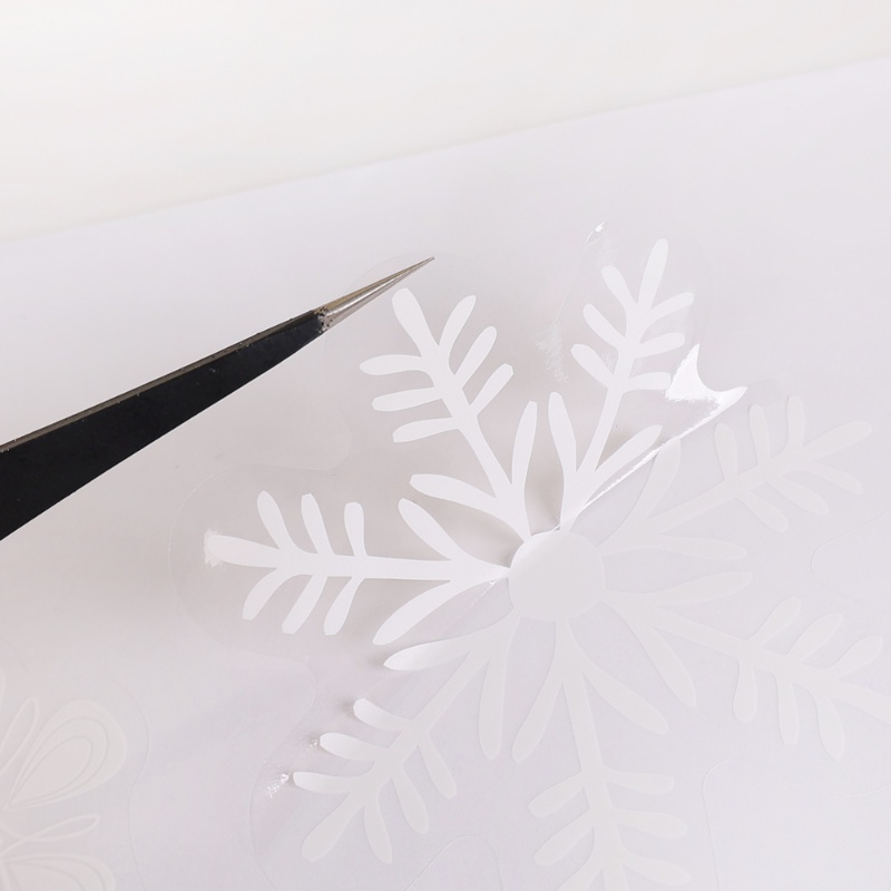 Diy Stiker Dinding Decal Digunakan Untuk Dekorasi Jendela Natal Snowflake Electrostatic Removable Window Stickers