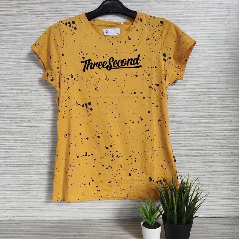 Kaos 3second Wanita Original