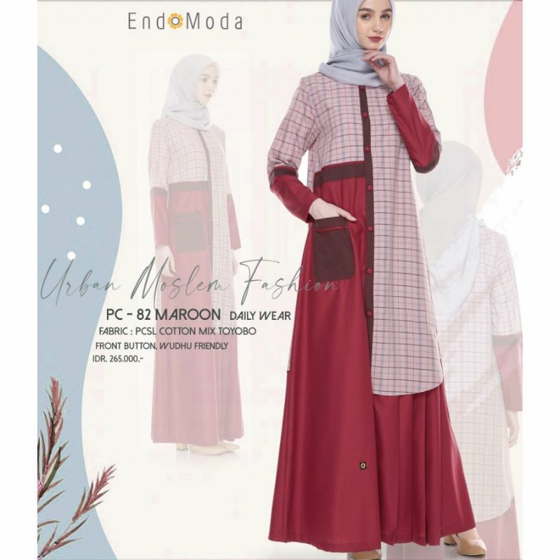 Gamis Daily Wear Endomoda PC-82