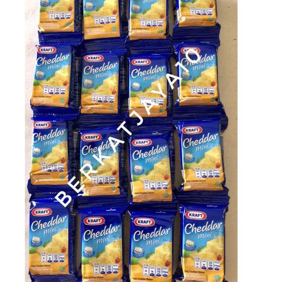 

Original PROMO MURAH Sachet Kecil Keju Kraft Cheddar Cheese mini 35 gram