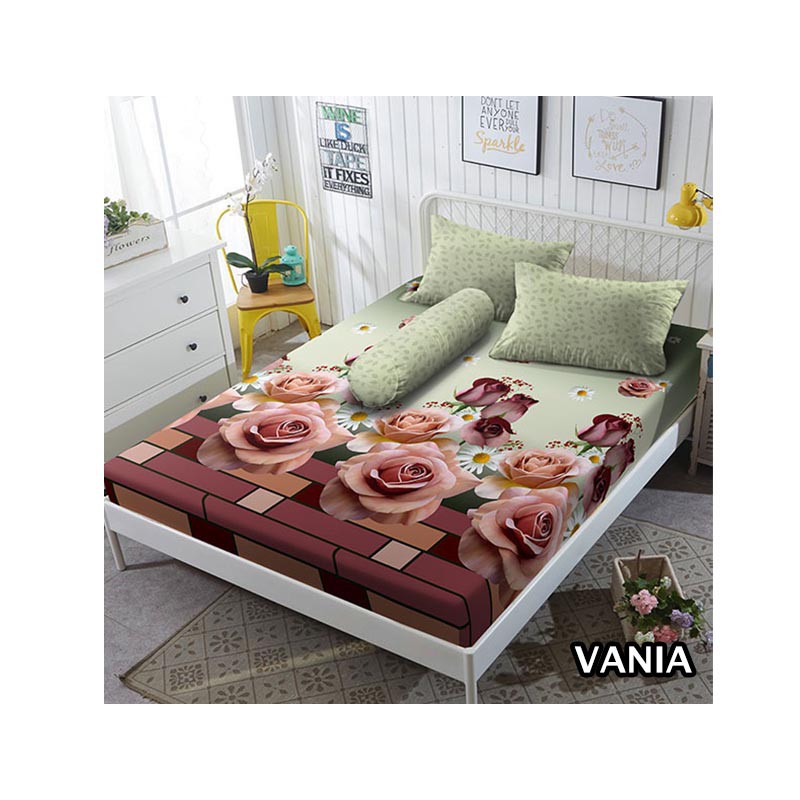Ww Sprei Kintakun D Luxe New Flower 2019 Pilihan Motif 180x200 King Size Deluxe Bunga Kembang 180 Shopee Indonesia